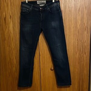Jacob Cohen Blue Slim Jeans Classic Style